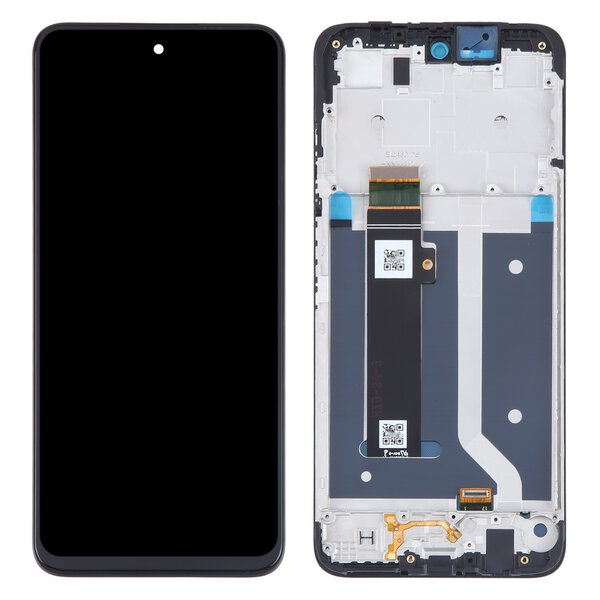 Display with Touch Screen Replacement for Motorola Moto G45 5G - With Frame