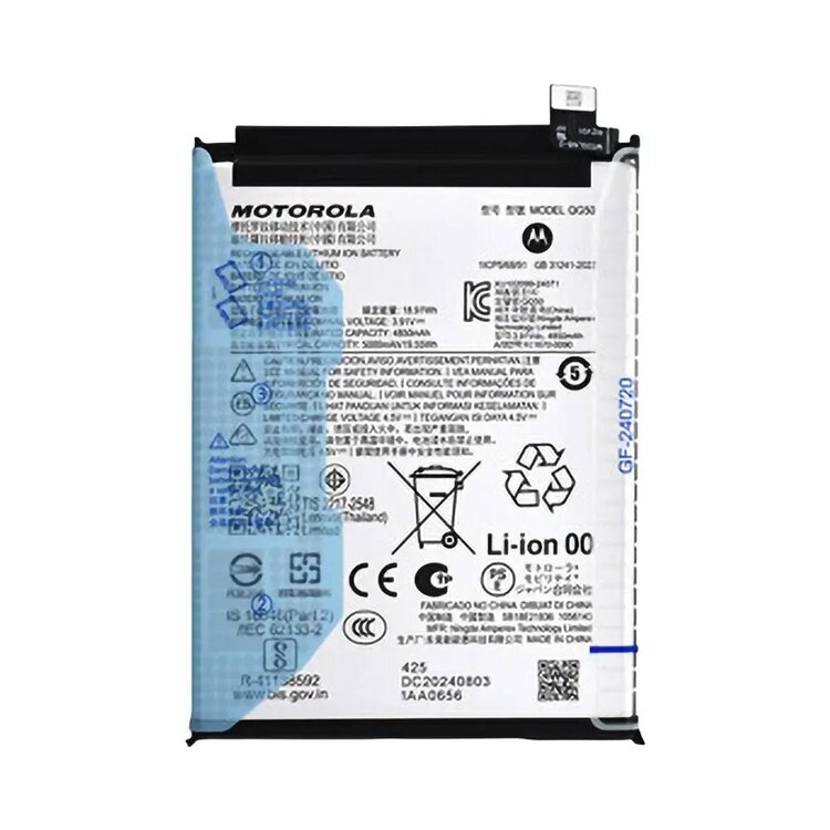 Original Motorola Moto G35 5G Battery Replacement Price in India Chennai