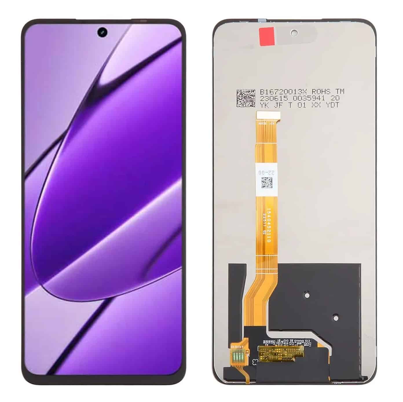 Display with Touch Screen Replacement for Realme C67 5G - RMX3782