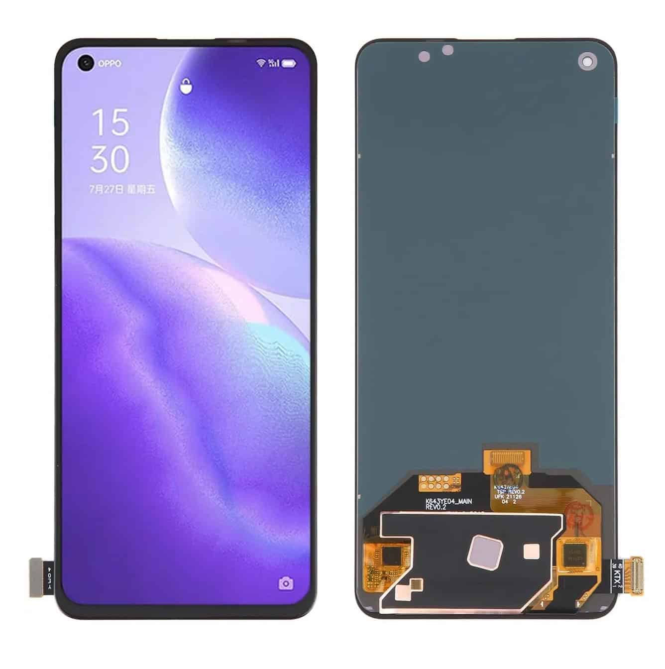 Display with Touch Screen Replacement for Realme GT 5G - RMX2202