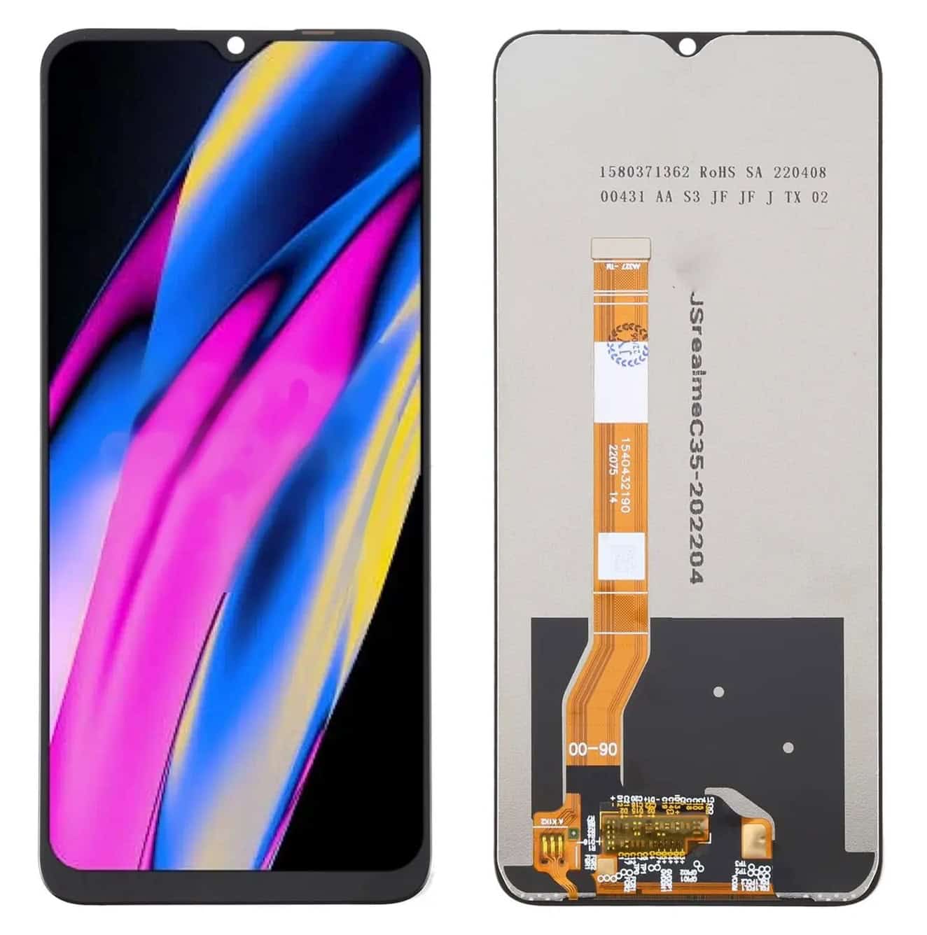 Display with Touch Screen Replacement for Realme Narzo 50A Prime - RMX3516