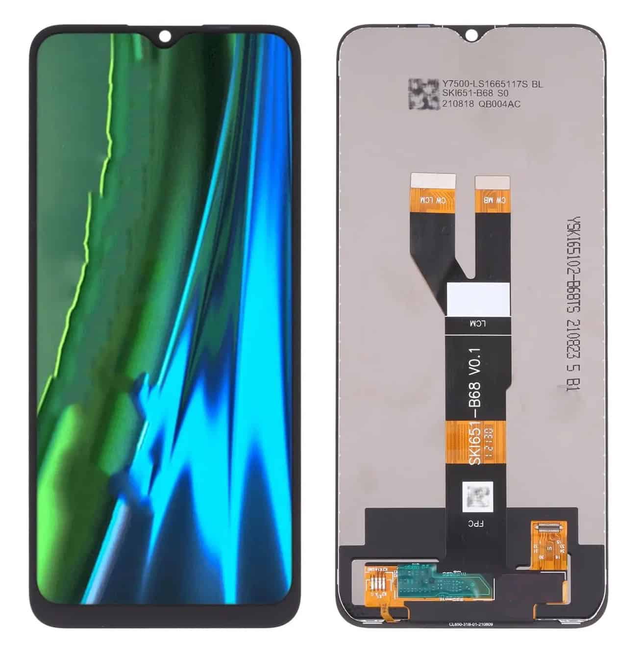 Display with Touch Screen Replacement for Realme Narzo 50i - RMX3235