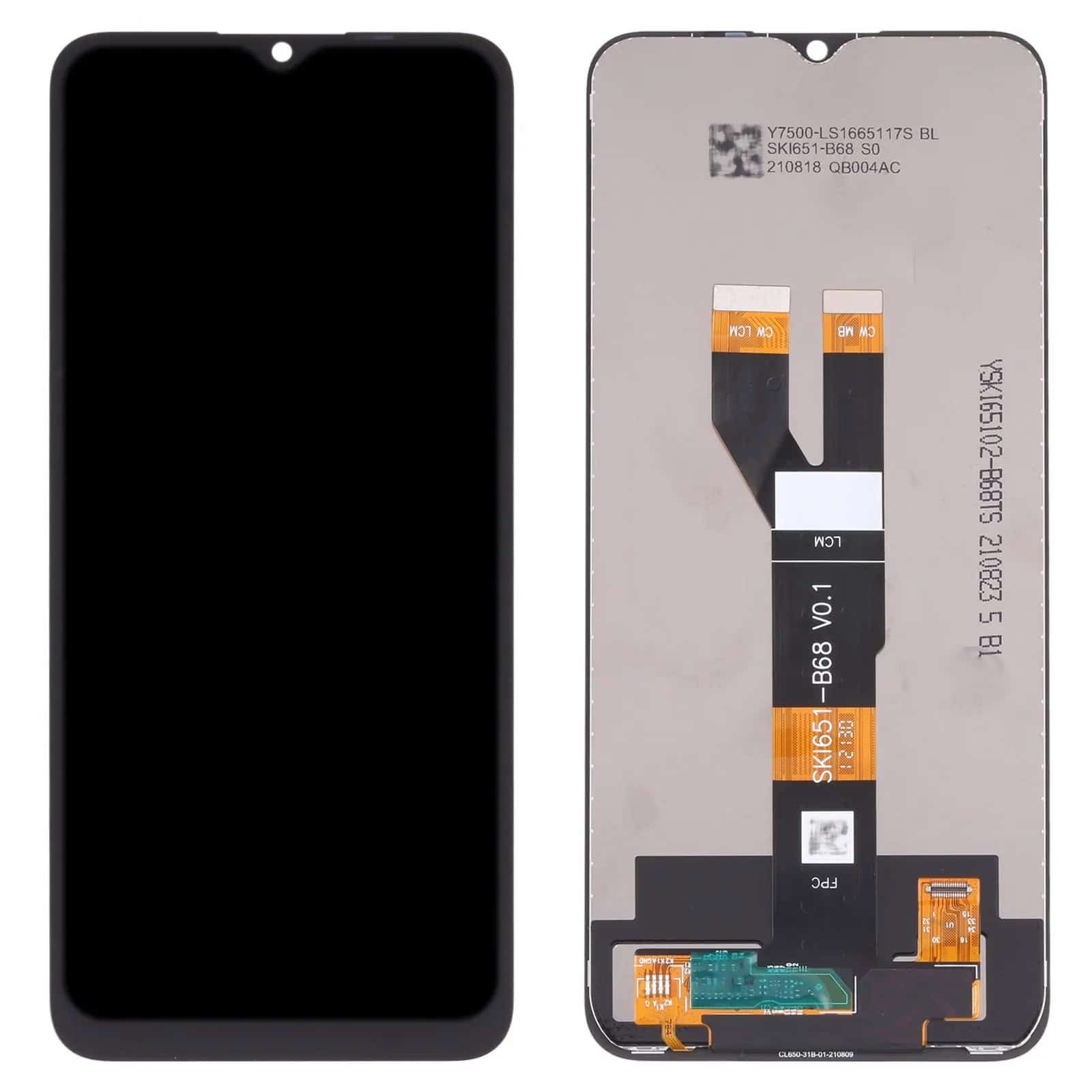 Display with Touch Screen Replacement for Realme Narzo 50i - RMX3235