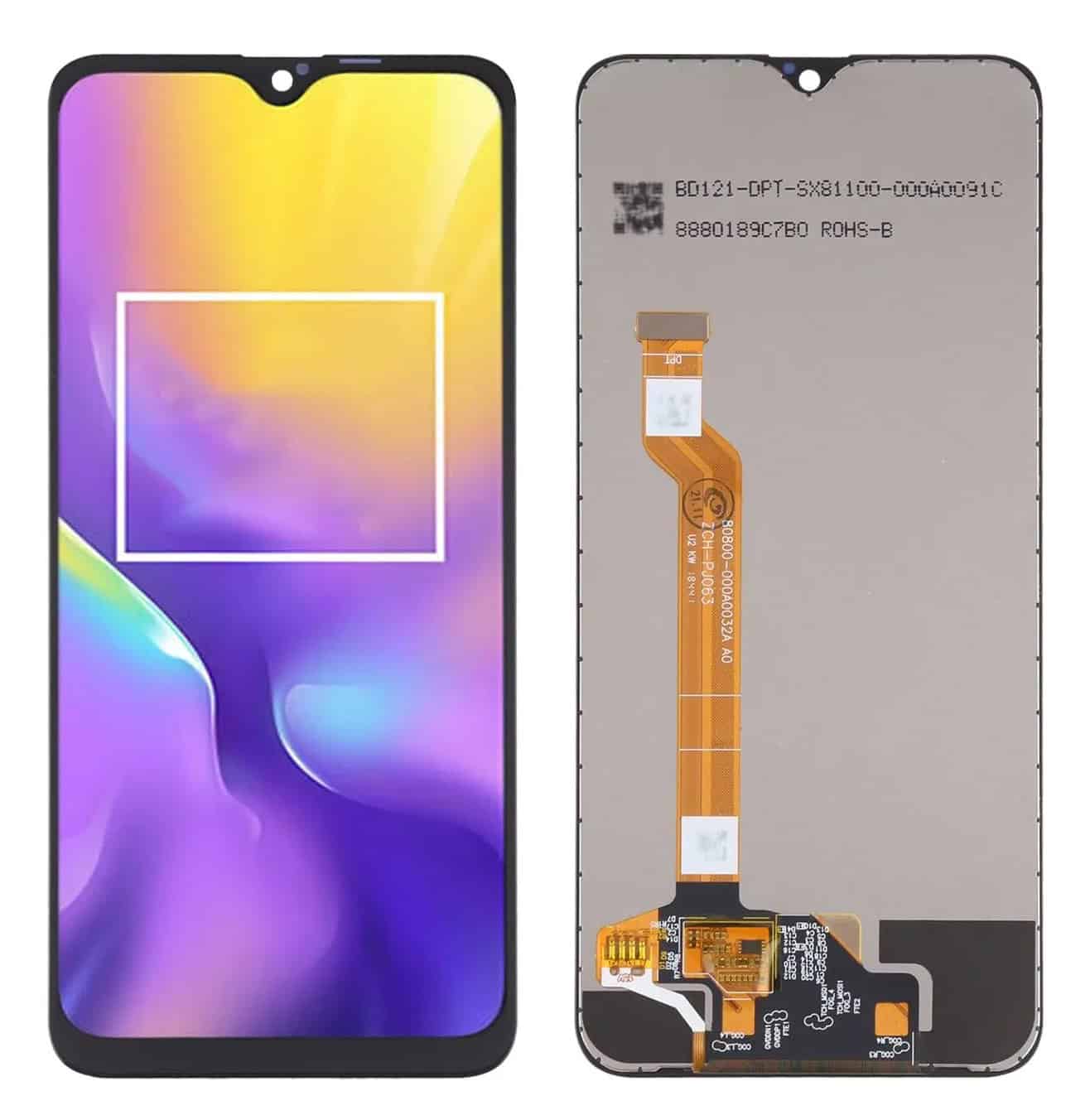 Display with Touch Screen Replacement for Realme U1 - RMX1831, RMX1833