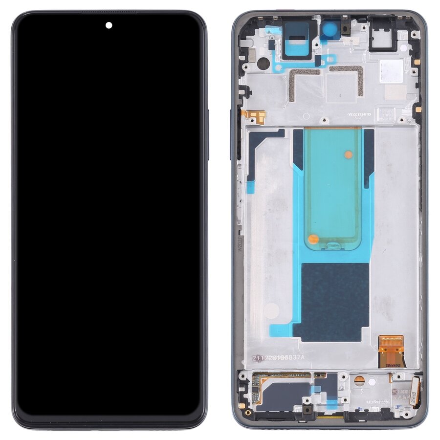 Display with Touch Screen Replacement for Xiaomi 11i 5G - Original With Frame Green