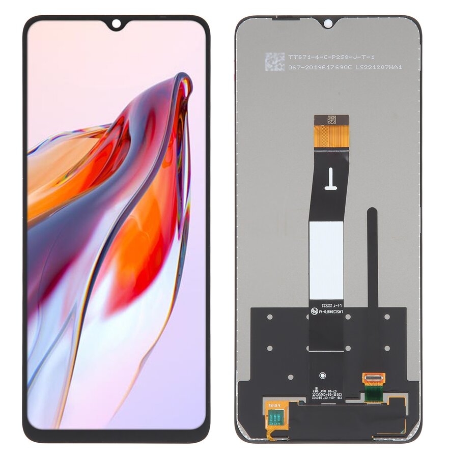 Display with Touch Screen Replacement for Xiaomi Redmi 12C - Original
