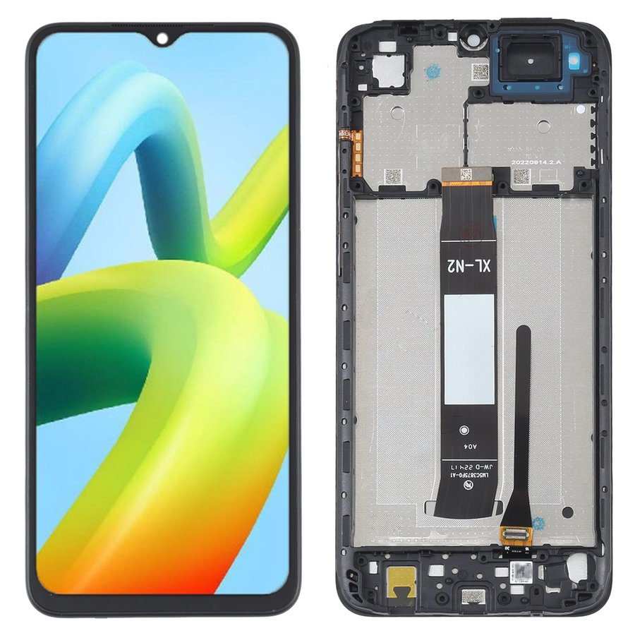 Display with Touch Screen Replacement for Xiaomi Redmi A2 Plus - Original With Frame