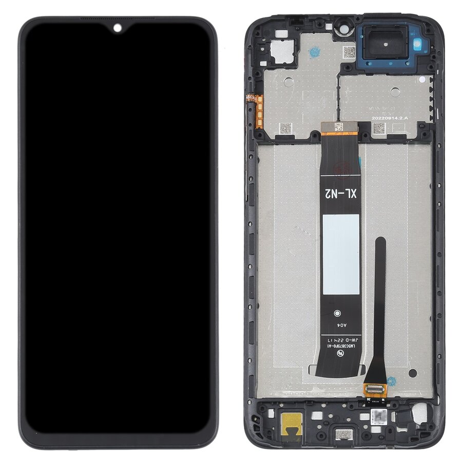 Display with Touch Screen Replacement for Xiaomi Redmi A2 Plus - Original With Frame