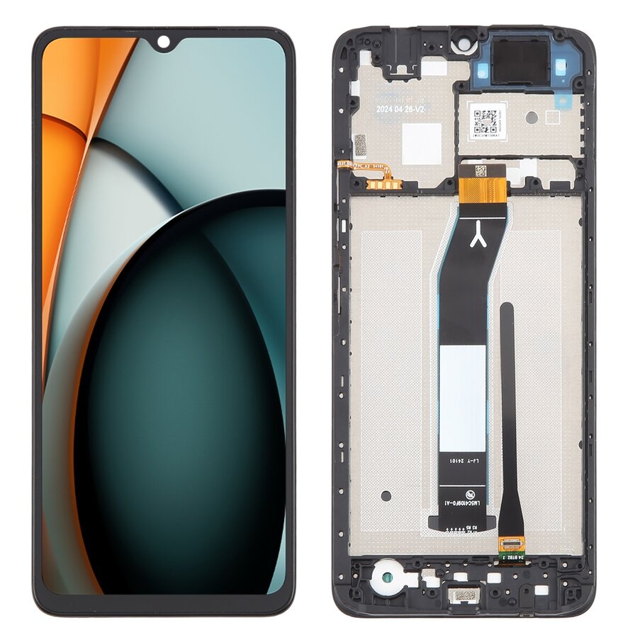 Display with Touch Screen Replacement for Xiaomi Redmi A3 - Original With Frame