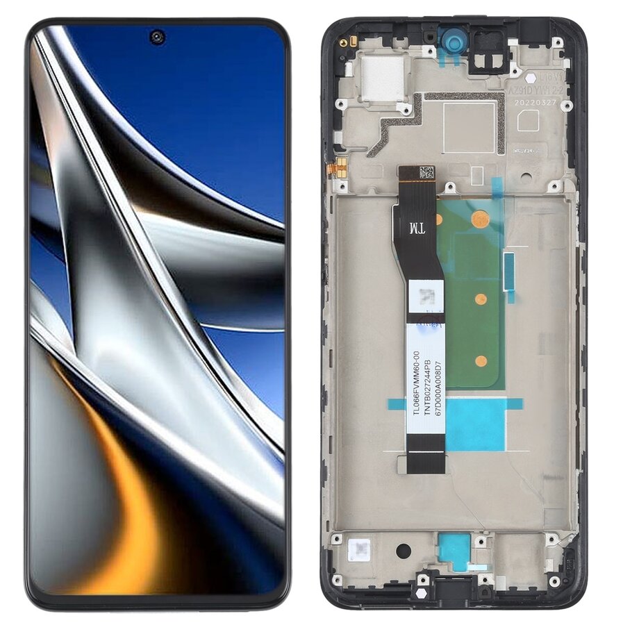 Display with Touch Screen Replacement for Xiaomi Redmi K50i 5G - Original With Frame