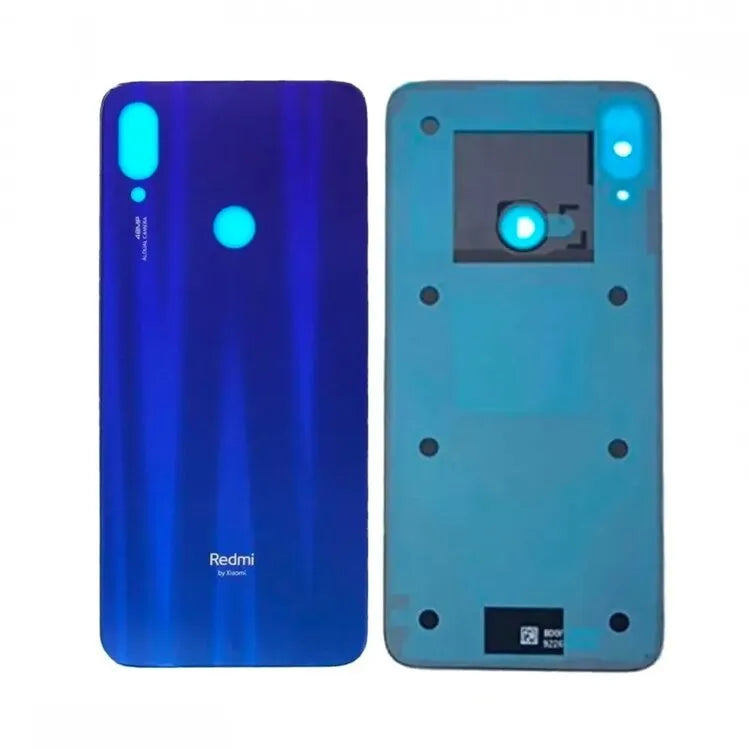 Xiaomi Redmi Note 7S Back Panel Glass Replacement in India Chennai - Blue