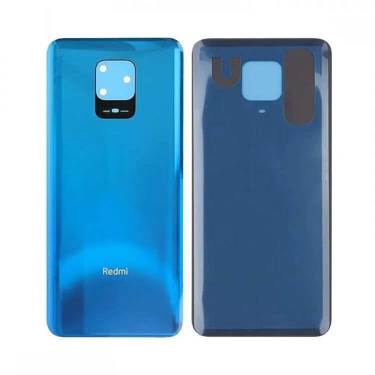 Xiaomi Redmi Note 9 Pro Back Panel Glass Replacement in India Chennai - Blue