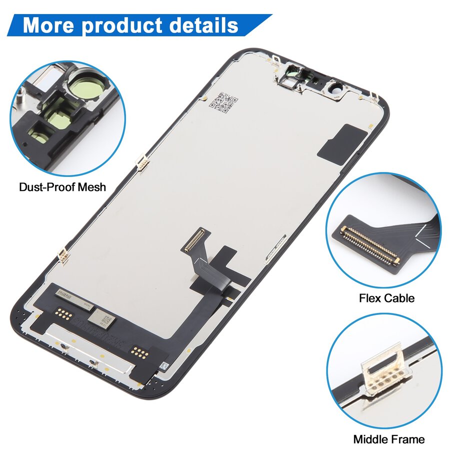 Apple iPhone 14 Display and Touch Screen Combo Replacement Price in India Chennai Incell - 3
