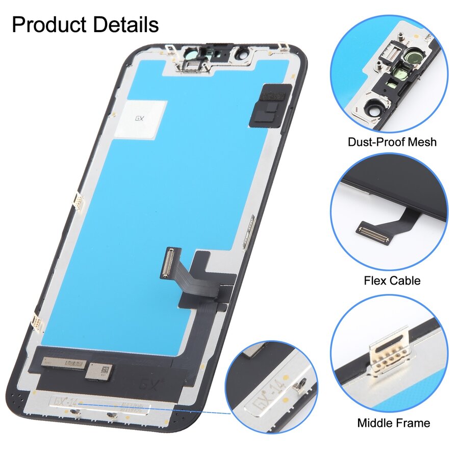 Apple iPhone 14 Display and Touch Screen Combo Replacement Price in India Chennai OLED - 3