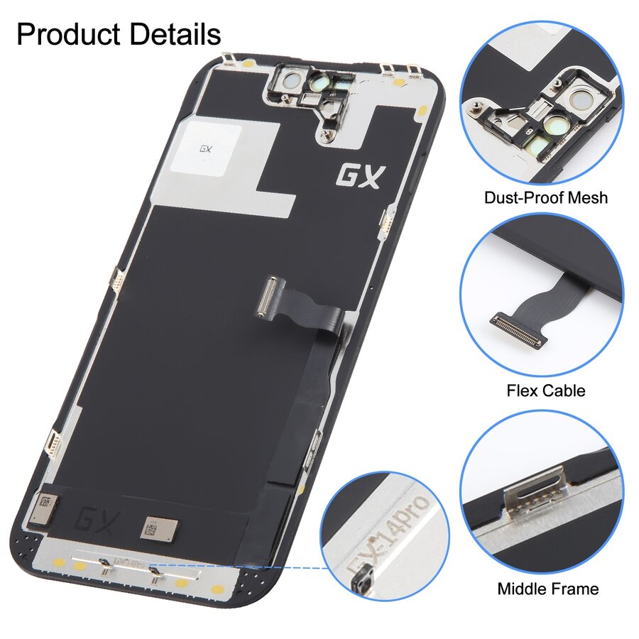 Apple iPhone 14 Pro Display and Touch Screen Combo Replacement Price in India Chennai OLED - 3