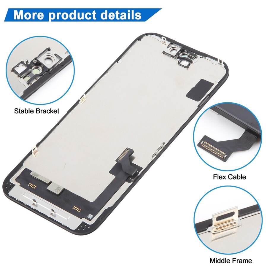 Apple iPhone 15 Display and Touch Screen Combo Replacement Price in India Chennai Incell - 3
