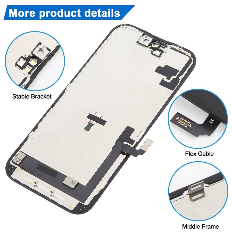 Apple iPhone 16 Display and Touch Screen Combo Replacement Price in India Chennai Incell - 3