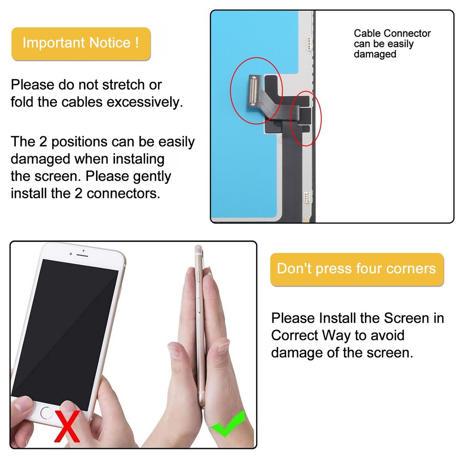 Display with Touch Screen for Apple iPhone 14 Plus (OLED)