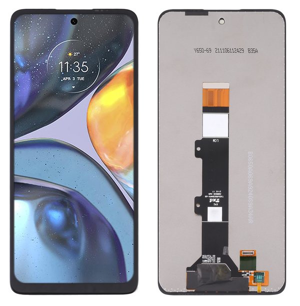 Original Motorola Moto G22 Display and Touch Screen Combo Replacement Price in India Chennai