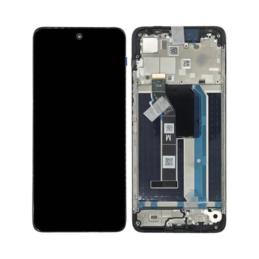 Motorola Moto G57 Power Display and Touch Screen Combo Replacement Cost in Chennai India With Frame - XT2537-3