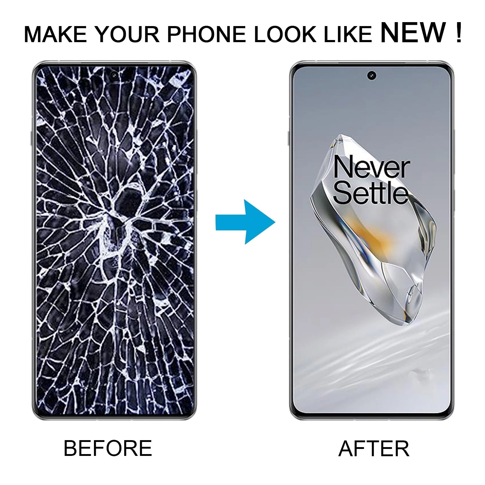 OnePlus 12R Cracked Screen Replacement Cost in Chennai
