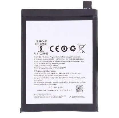 Original OnePlus 3T Battery Replacement Price in Chennai India - BLP633