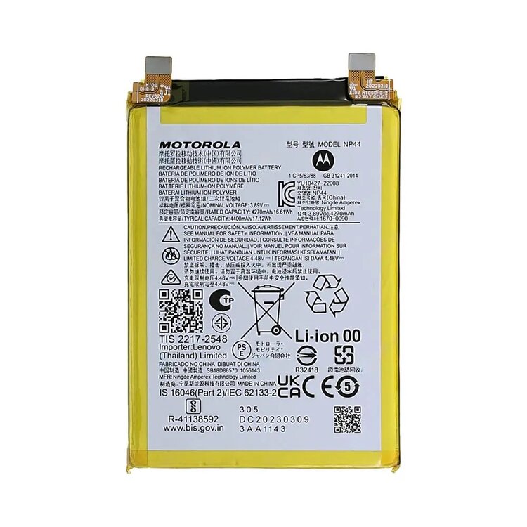 Original Motorola Moto Edge 30 Fusion Battery Replacement Price in India Chennai 