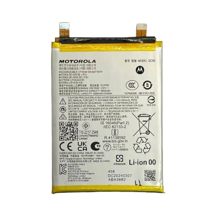 Original Motorola Moto Edge 50 Fusion Battery Replacement Price in India Chennai 