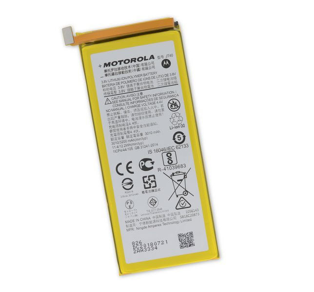Original Motorola Moto G6 Plus Battery Replacement Price in India Chennai 