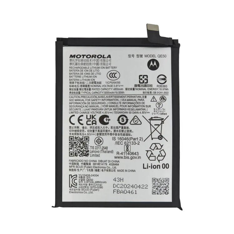 Original Motorola Moto G85 5G Battery Replacement Price in India Chennai 