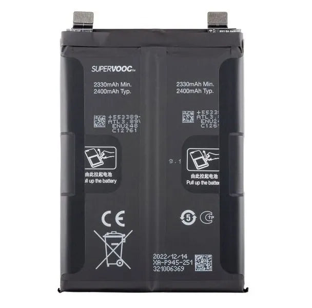 Original OnePlus 10T 5G Battery Replacement Price in Chennai India - BLP945