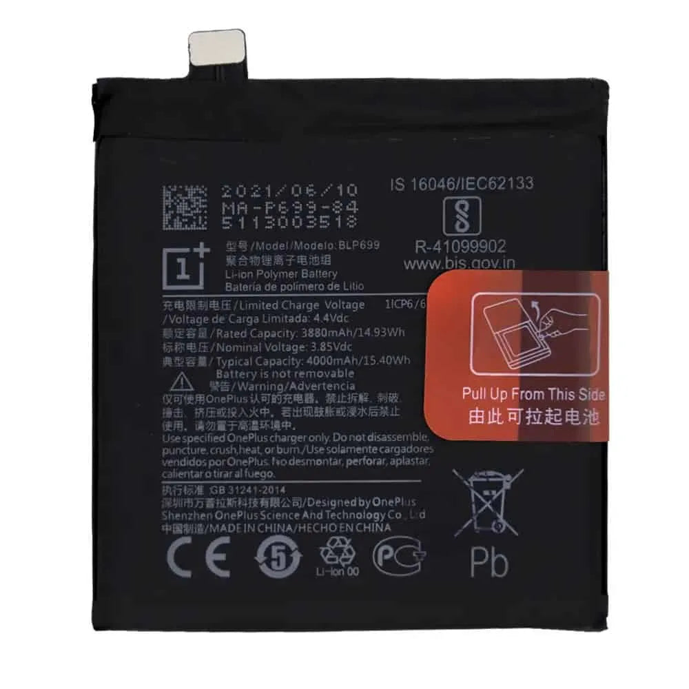 Original OnePlus 7 Pro Battery Replacement Price in Chennai India - BLP699