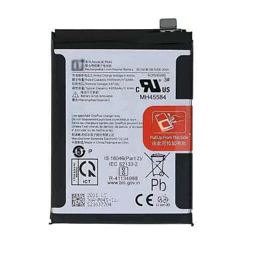 Original OnePlus Nord CE 5G Battery Replacement Price in Chennai India - BLP845