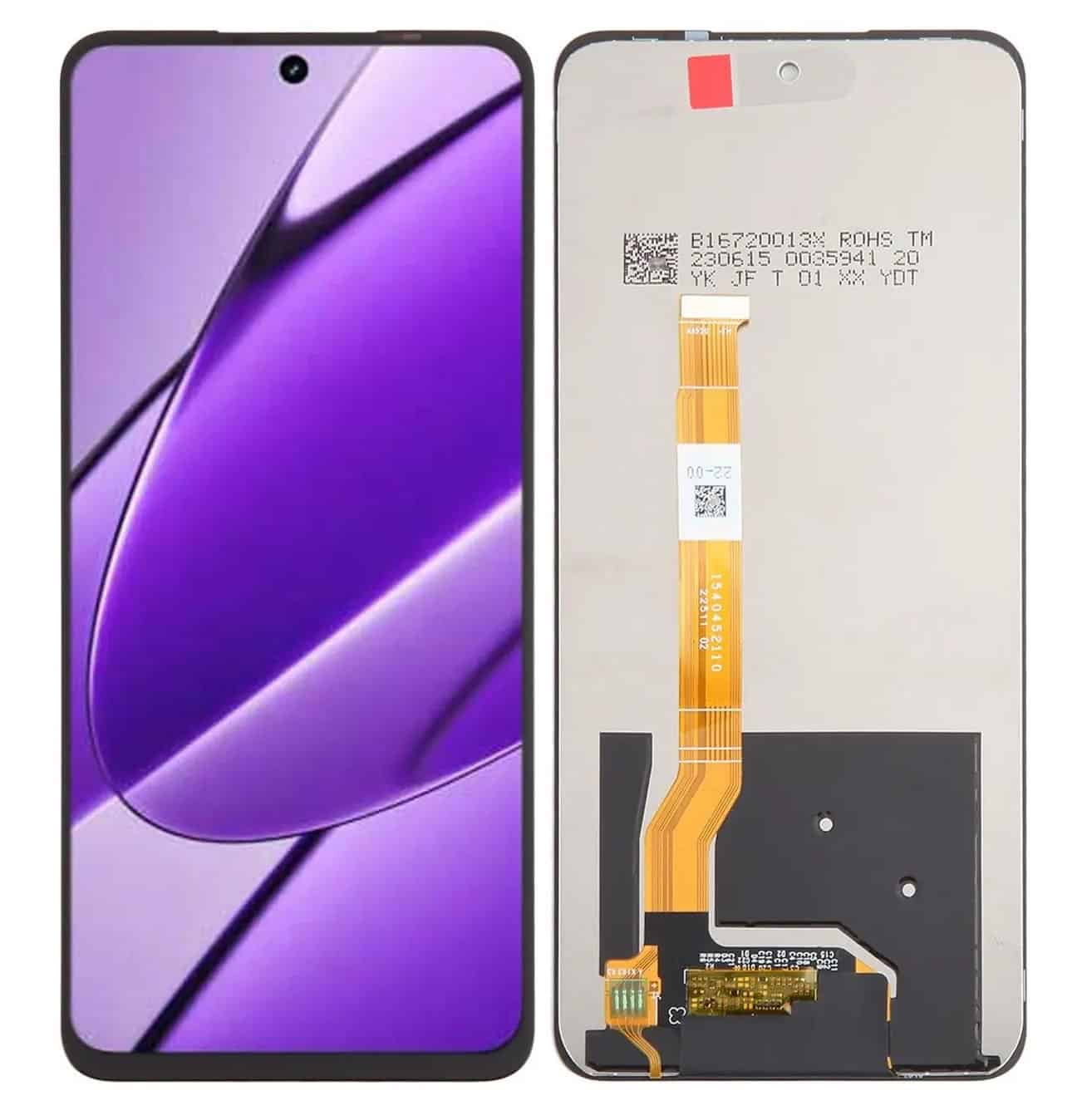 Display with Touch Screen Replacement for Realme 12 5G - RMX3999