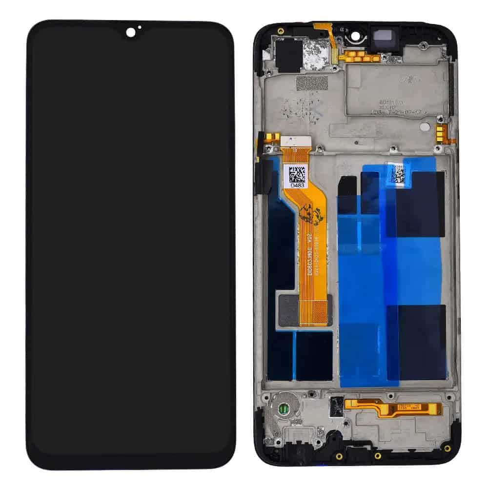 Display with Touch Screen Replacement for Realme 2 Pro With Frame - RMX1801