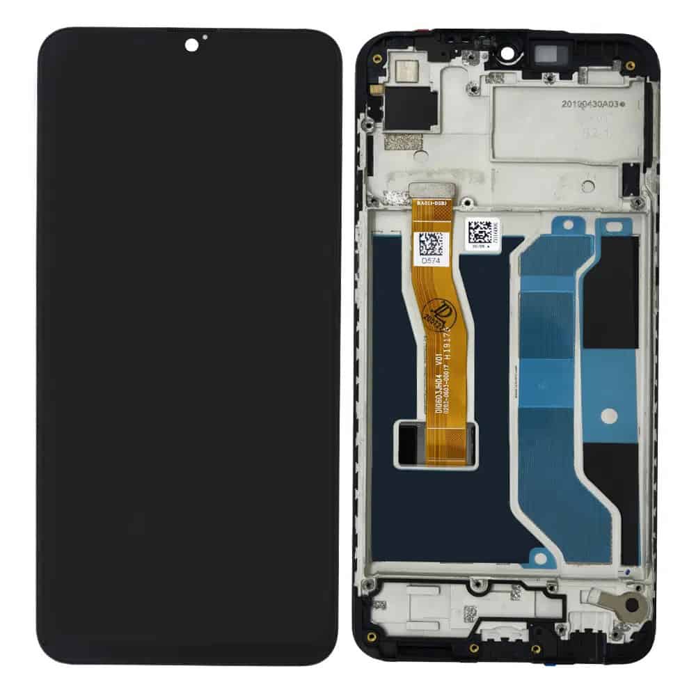 Display with Touch Screen Replacement for Realme 3 Pro With Frame - RMX1851