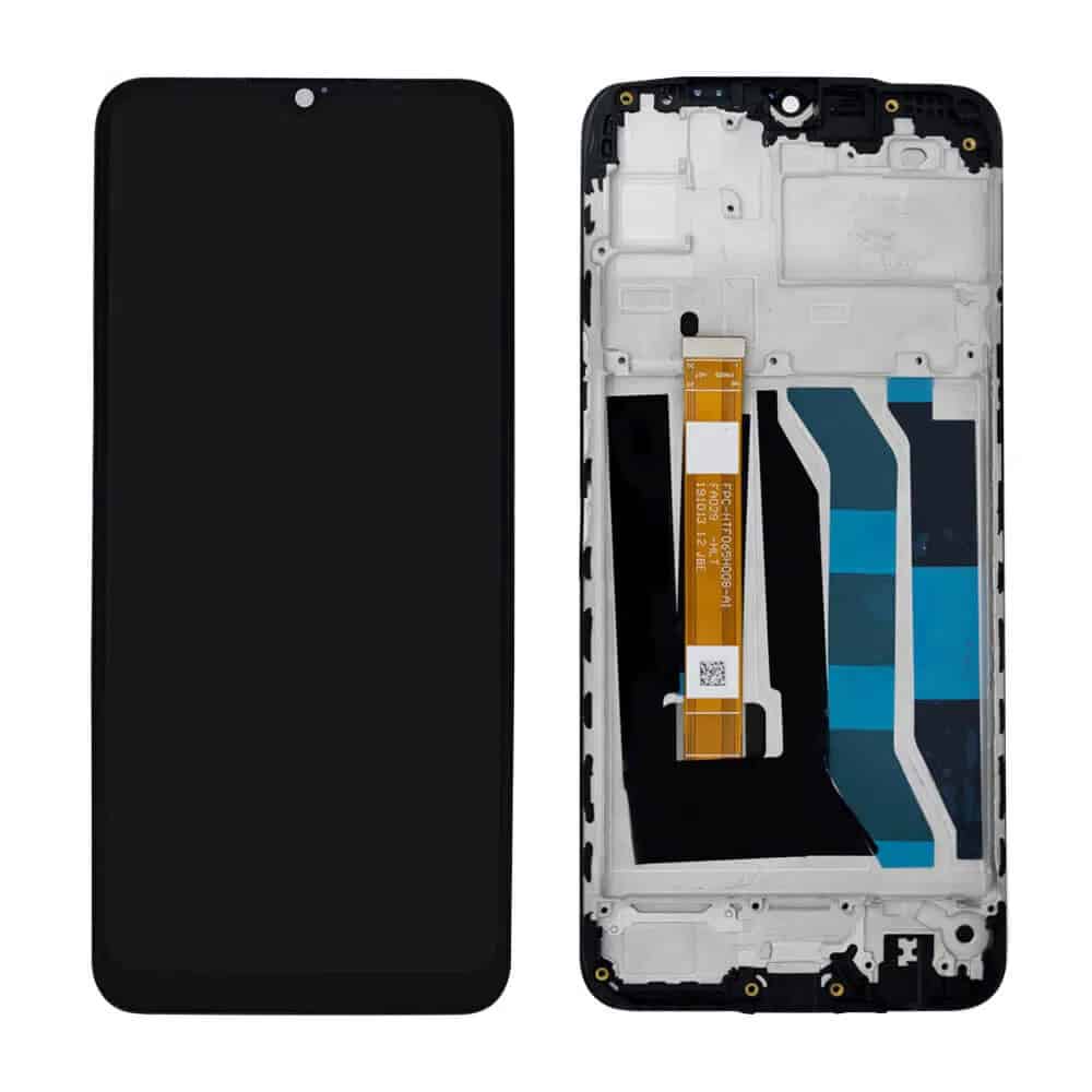 Display with Touch Screen Replacement for Realme 5 With Frame - RMX1911