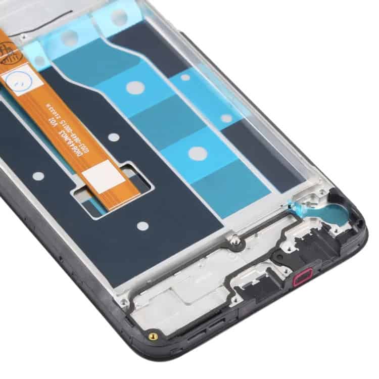 Display with Touch Screen Replacement for Realme 6i With Frame - RMX2002