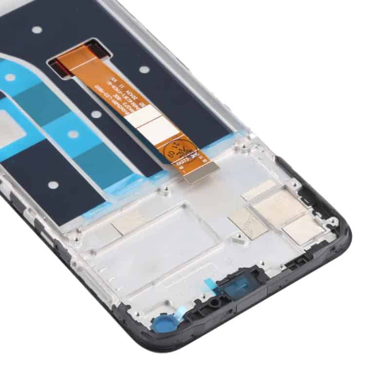 Display with Touch Screen Replacement for Realme 7i With Frame - RMX2103