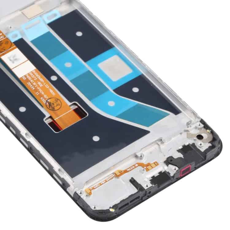 Display with Touch Screen Replacement for Realme 7i With Frame - RMX2103