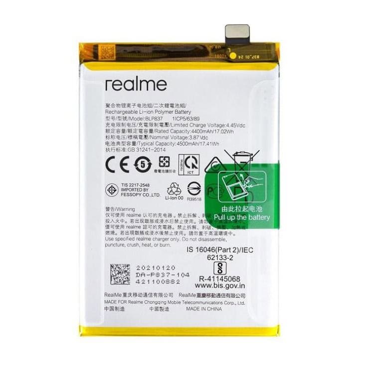 Original Realme 8 Pro Battery Replacement Price in India Chennai 