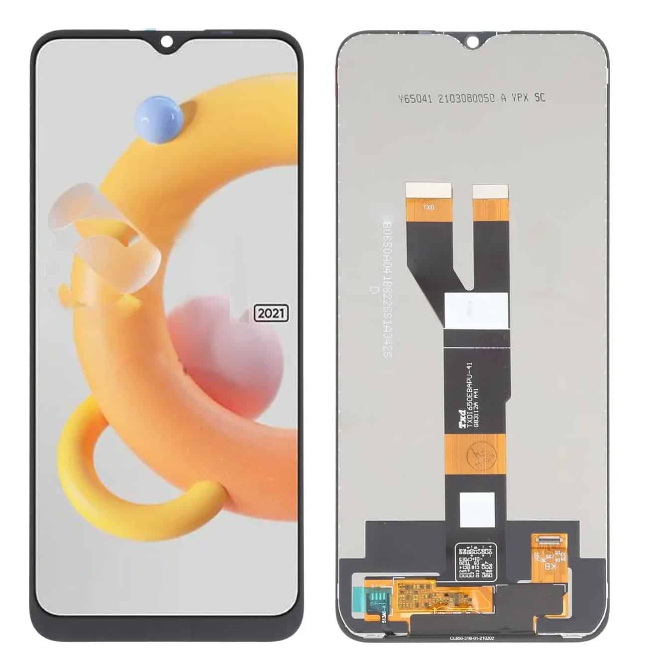 Display with Touch Screen Replacement for Realme C11 2021 - RMX3231