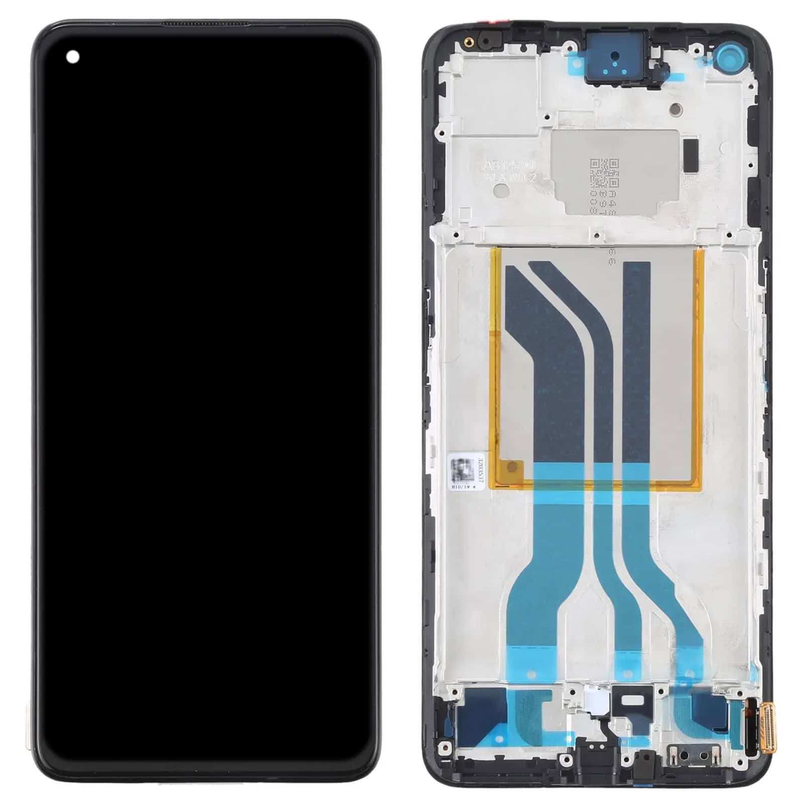 Display with Touch Screen Replacement for Realme GT Neo 2 With Frame - RMX3370