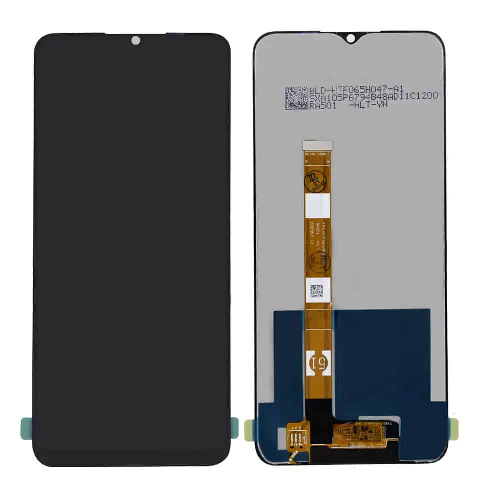 Original Realme Narzo 50A Display and Touch Screen Combo Replacement Price in India Chennai