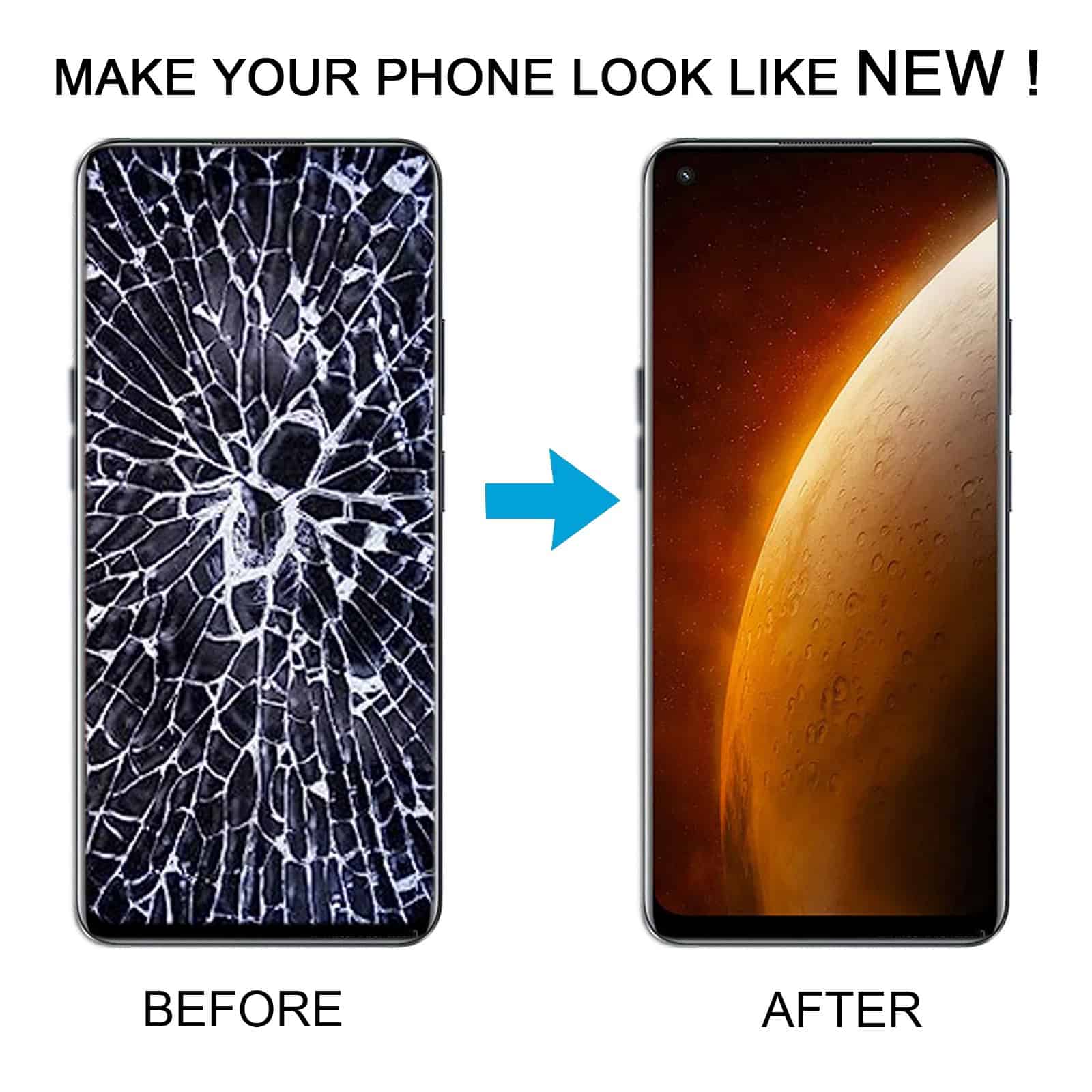 Display with Touch Screen Replacement for Realme Narzo 60 5G - RMX3750