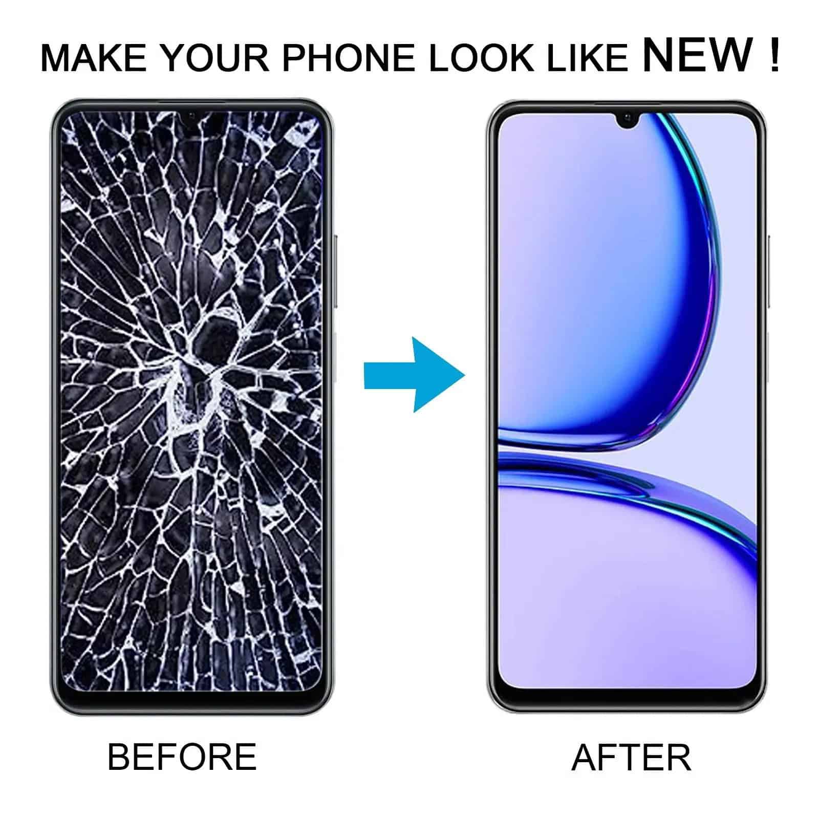 Display with Touch Screen Replacement for Realme Narzo N53 - RMX3761