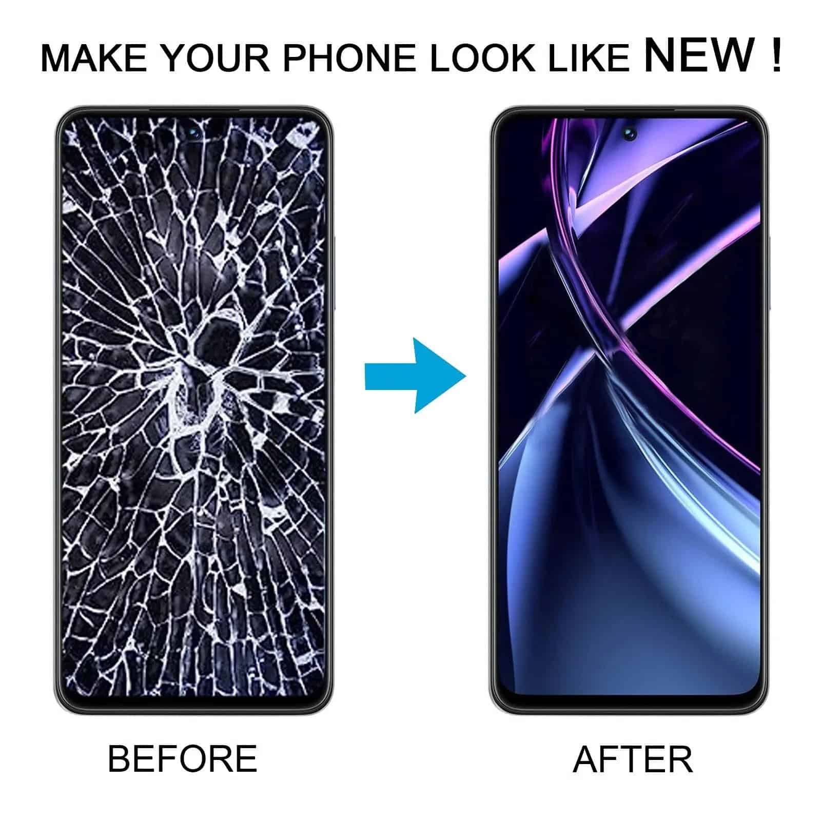 Display with Touch Screen Replacement for Realme Narzo N55 - RMX3710