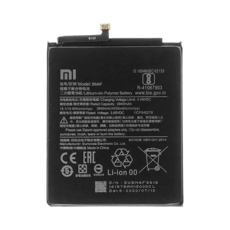 Original Xiaomi Mi A3 Battery Replacement Price in India Chennai 