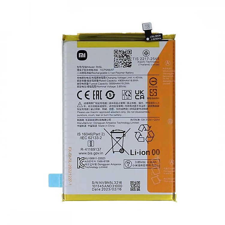 Original Xiaomi Redmi 12C Battery Replacement Price in India Chennai 