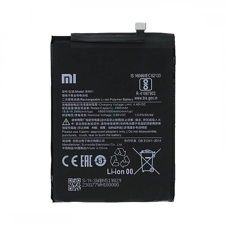 Original Xiaomi Redmi 8 Battery Replacement Price in India Chennai 